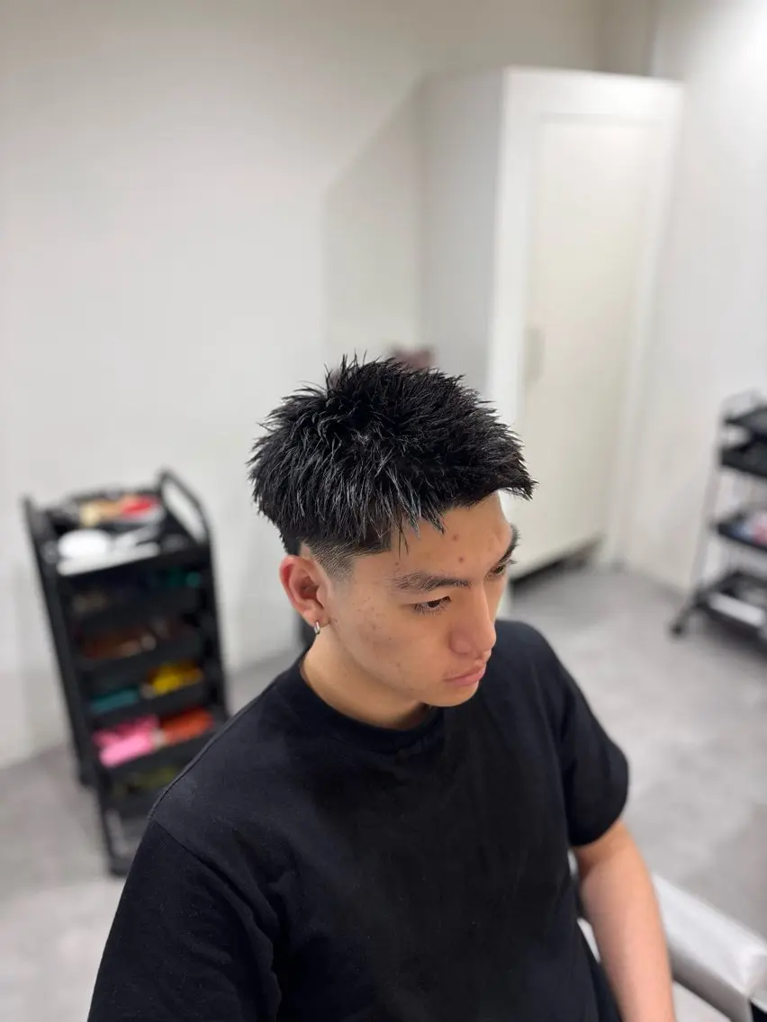 ショート メンズ カット 深澤 知樹のヘアスタイル