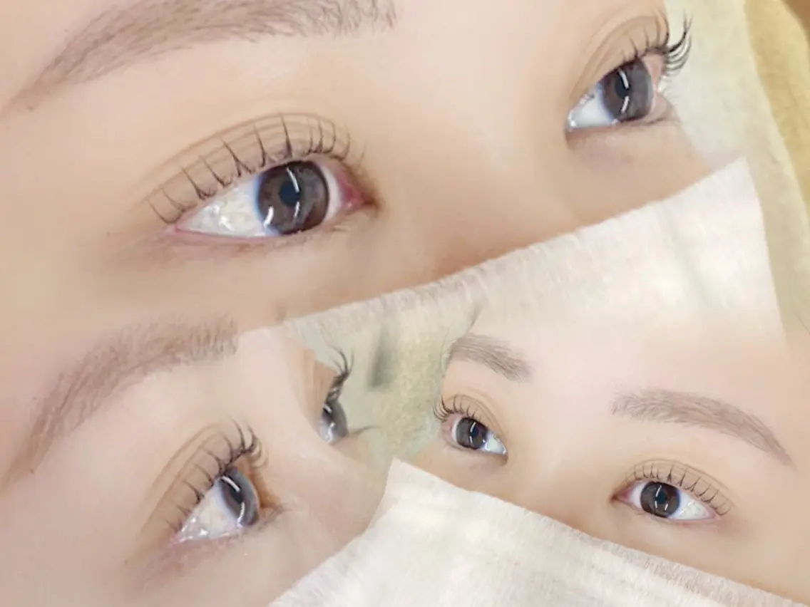 【🩰上まつ毛パーマ + 眉スタイリング🪞】の写真