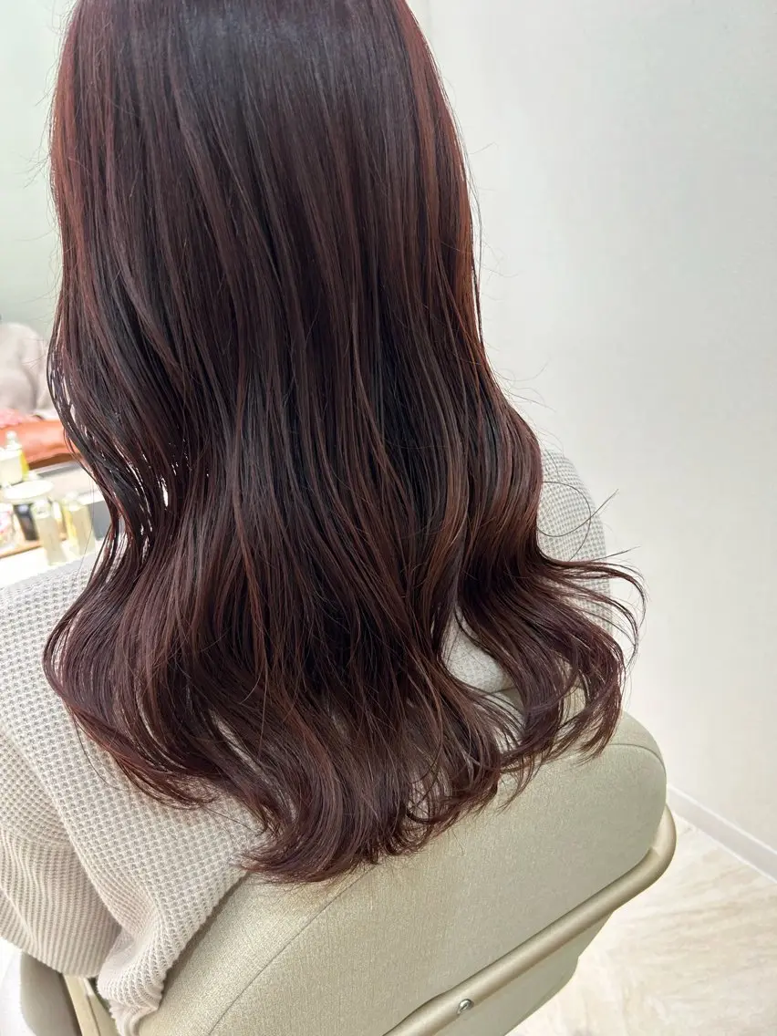 カラー ピンクカラー カット ヘアカラー トリートメント 天笠麻穂 /tocca船橋南口のヘアスタイル