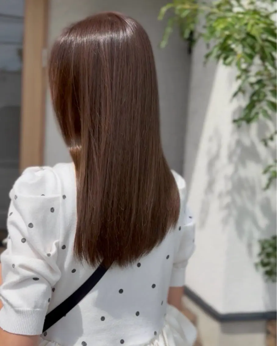 ロング 河淵 暉子のヘアスタイル