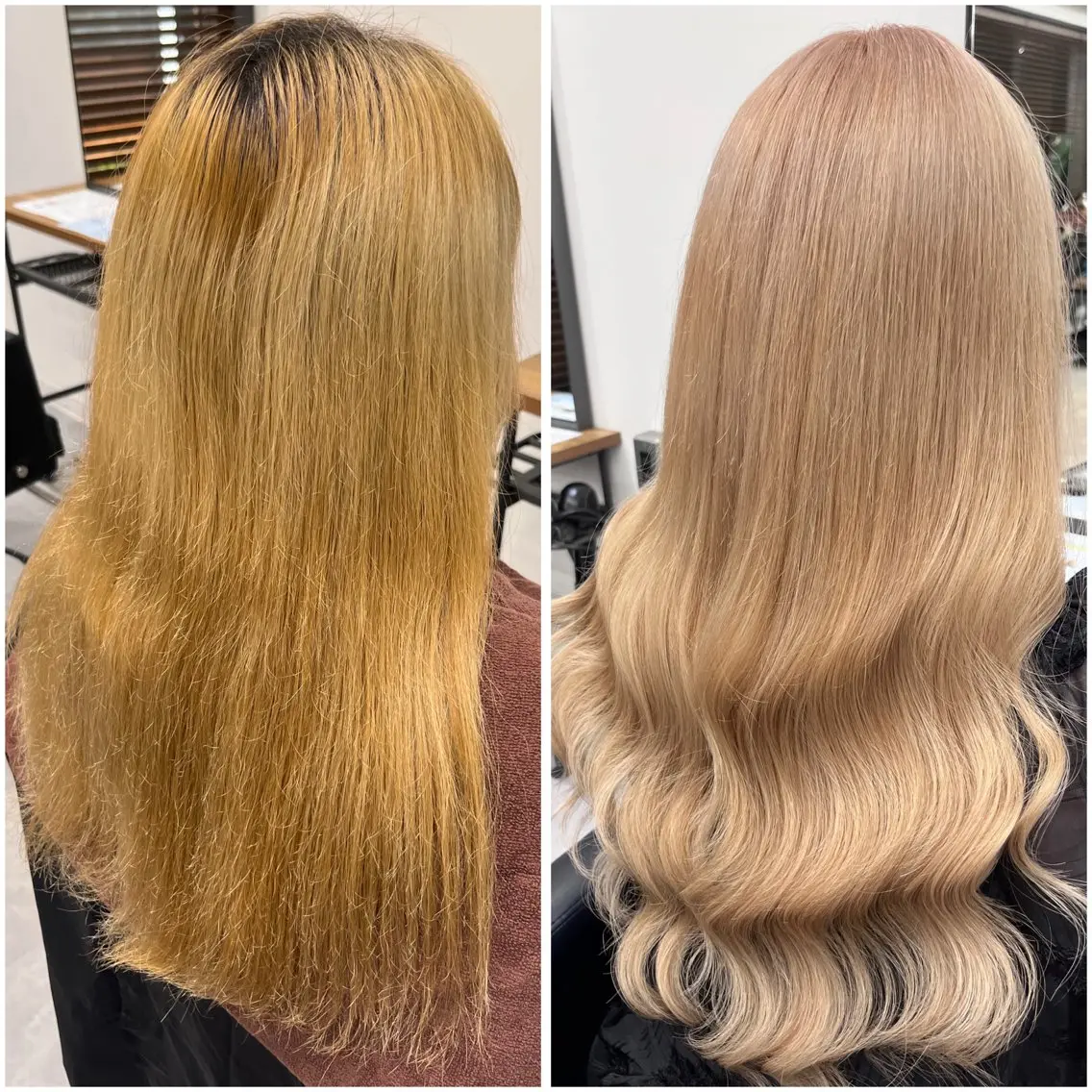 ロング カラー ベージュカラー ホワイトベージュ ヘアカラー トリートメント エクステ MAKO ❤️🔥NEXTのヘアスタイル
