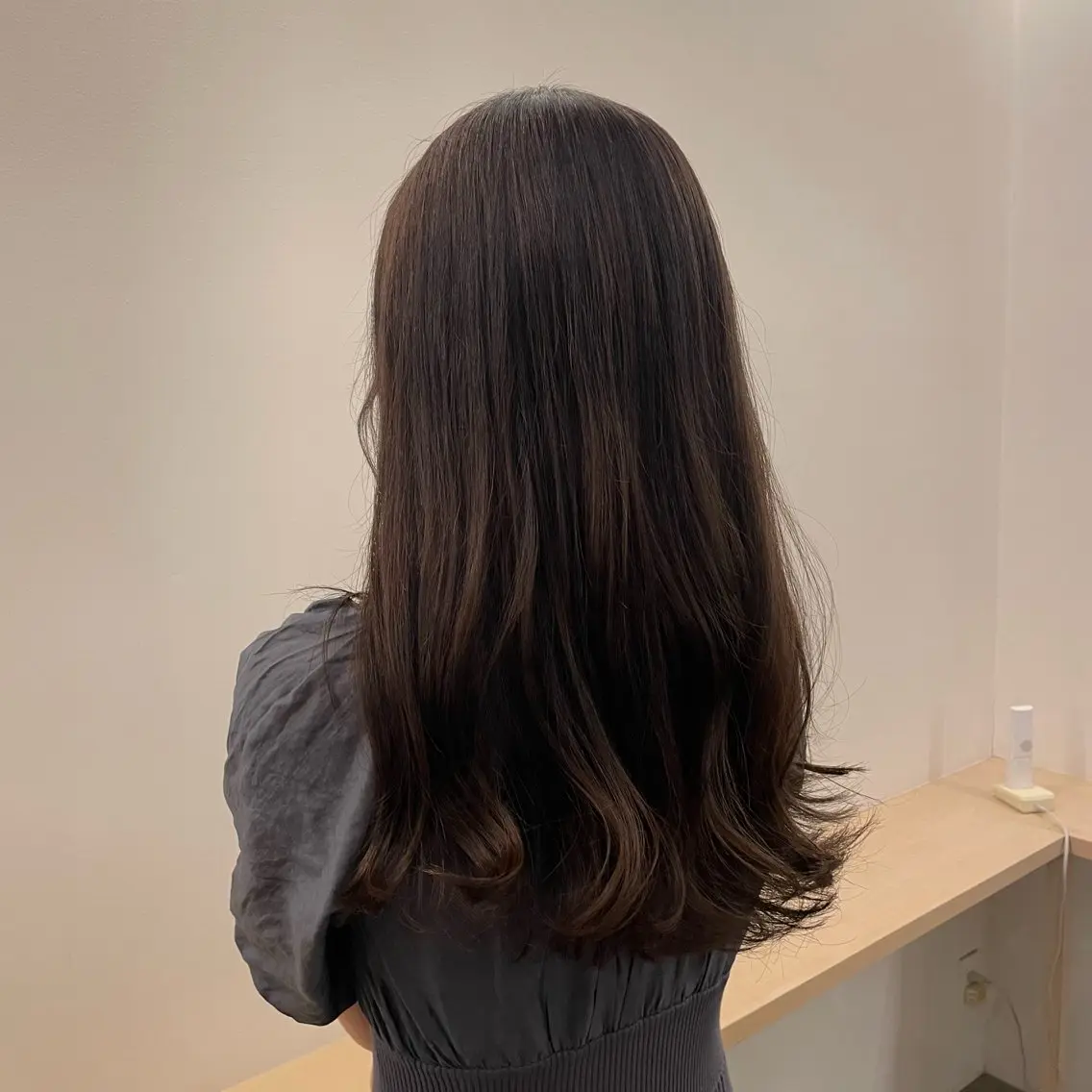 🎀カット+透明感カラー+髪質改善トリートメント🎀の写真