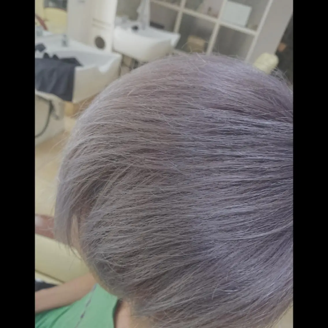 ショート カラー メンズ アッシュ 透明感カラー ホワイトアッシュ デザインカラー/ 推しの配色 肥後のヘアスタイル