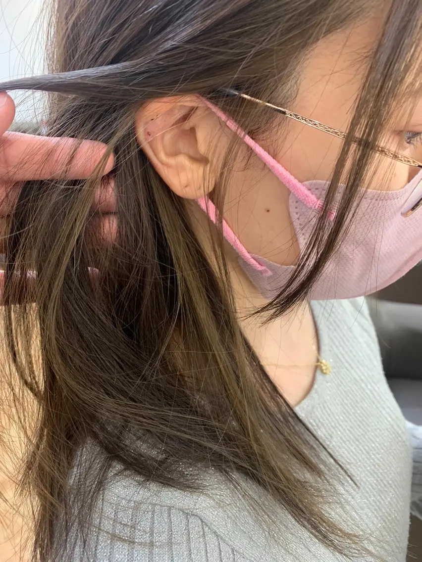 新規似合わせカット+リタッチcolorの写真
