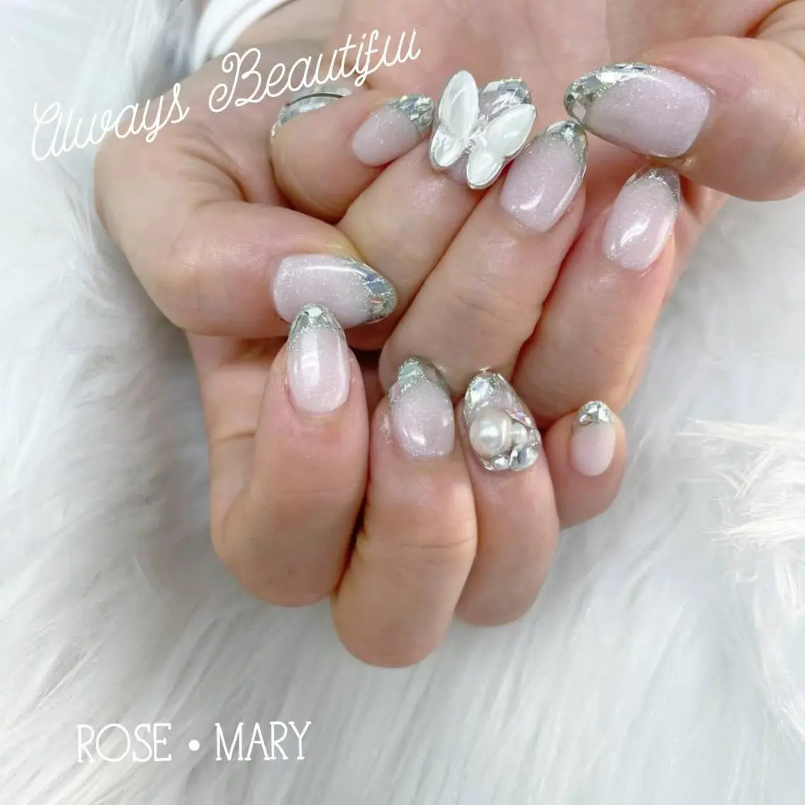 ネイル ハンドネイル ROSE・ MARY 鈴木のネイルデザイン