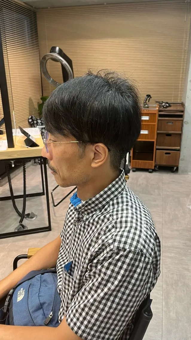 メンズ カット メンズカット パーマ飯野友喜のヘアスタイル
