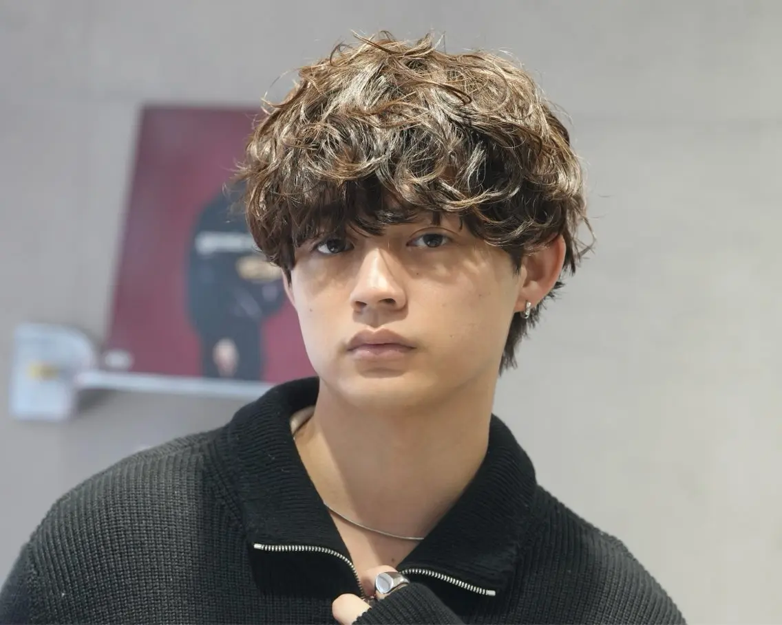 人気NO.5【カットケアパーマトリートメント】の写真