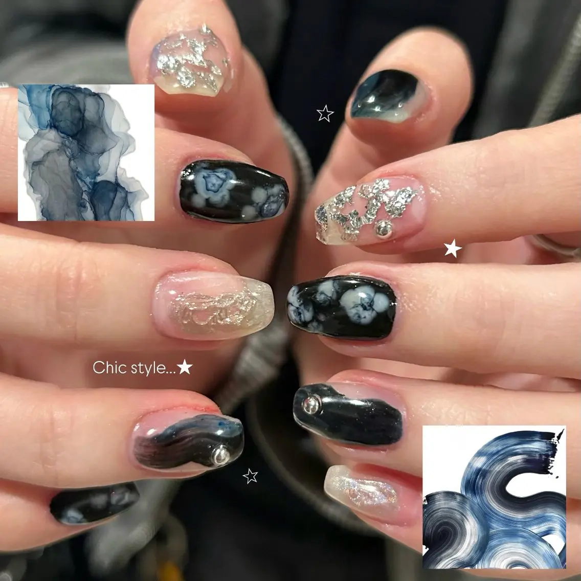 ネイル ハンドネイル フットネイル ASA nail / アート☀︎ニュアンスのネイルデザイン