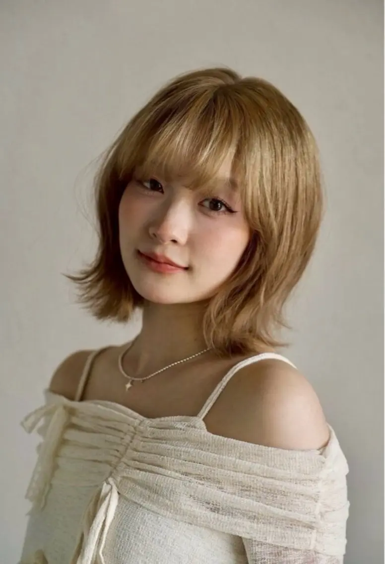 ミディアム カラー カット ヘアカラー 縮毛矯正🌟カラー╱ ╱いいじまのヘアスタイル