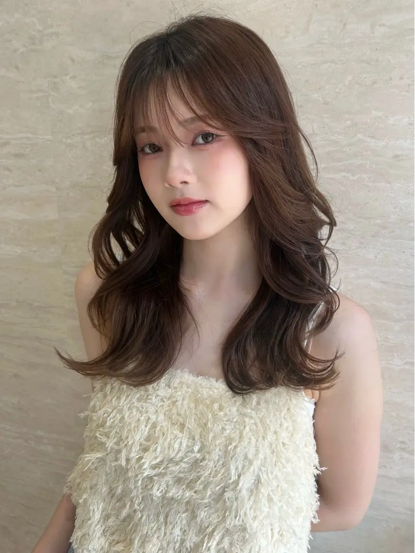 ミディアム PULSE ASAHIのヘアスタイル