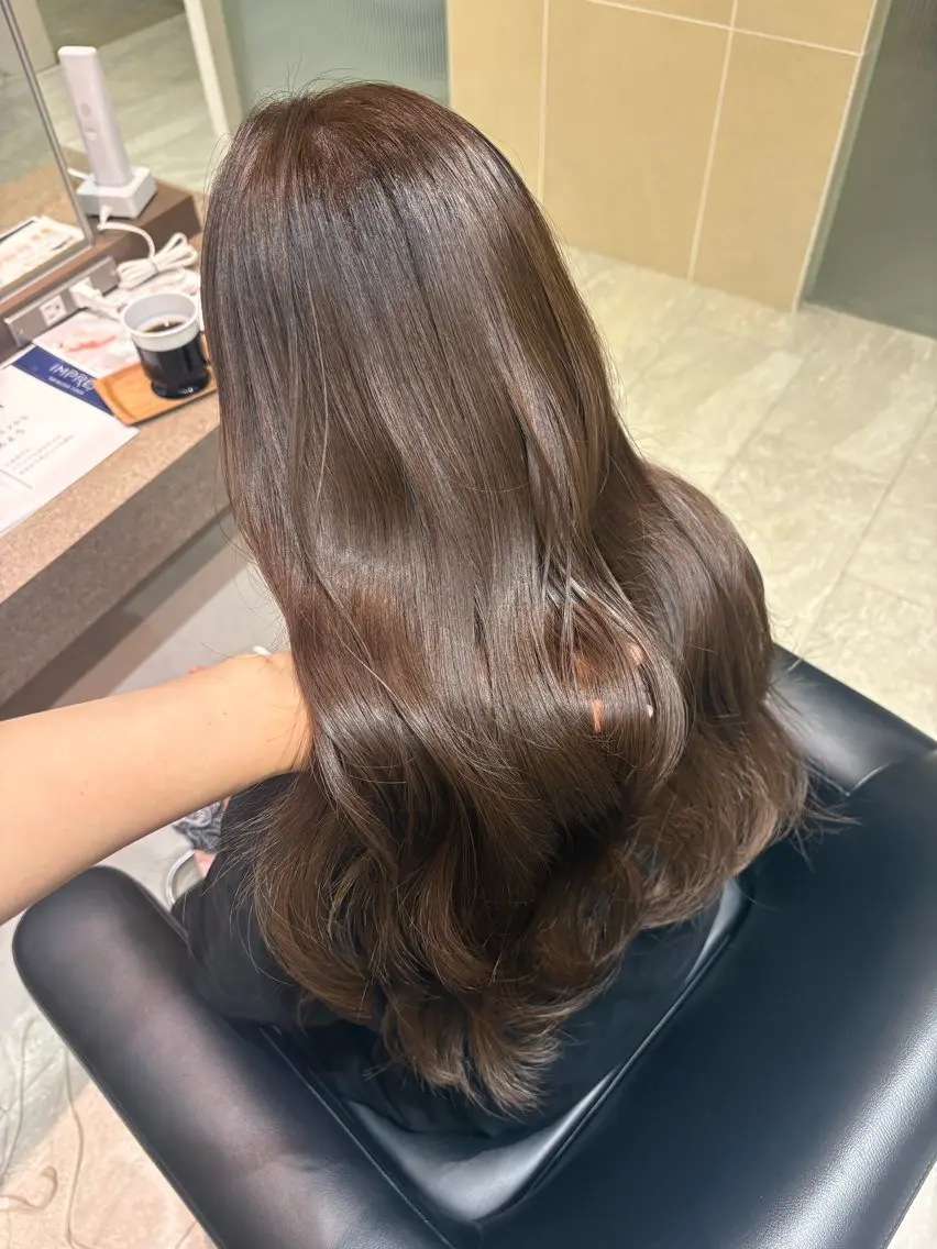 ロング カラー ヘアカラー トリートメント SAAYA/板橋/ モデル募集中🎀のヘアスタイル