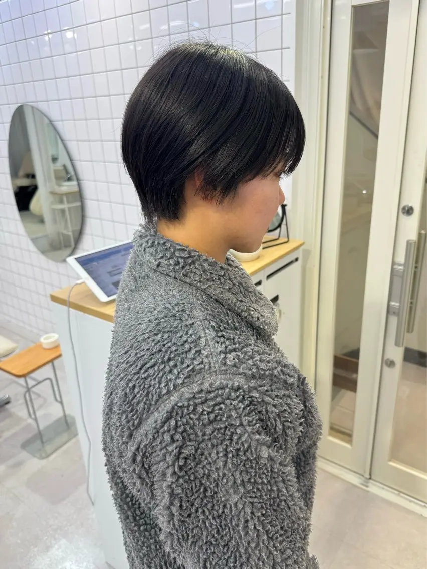 ショート shiro.kobe 森彩華のヘアスタイル