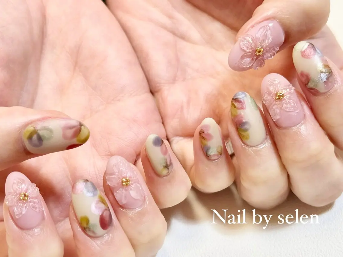 ネイル ハンドネイル Nail by selenのネイルデザイン
