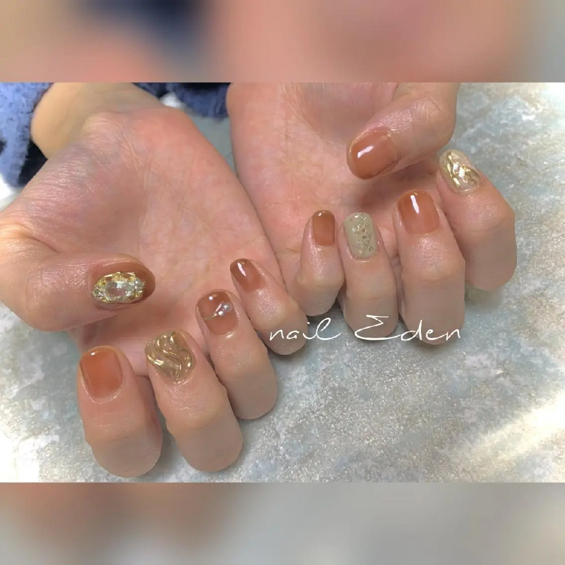 ネイル 持ち込み Eden ♾️のネイルデザイン