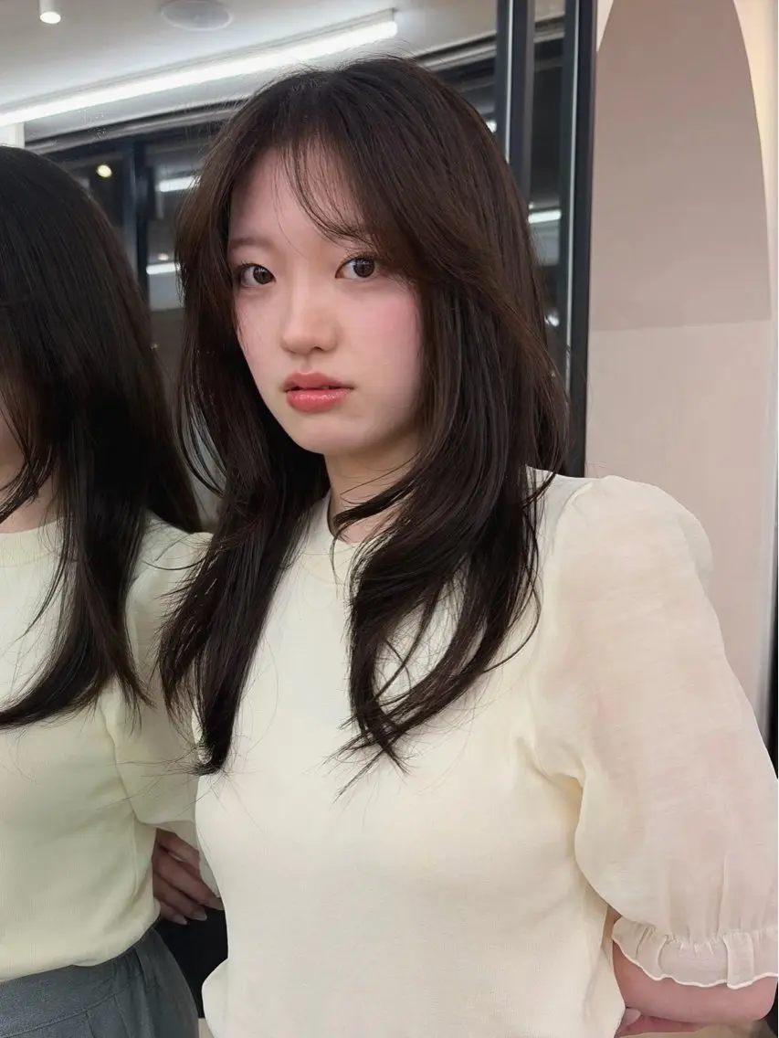 ミディアム くろかわ まいのヘアスタイル