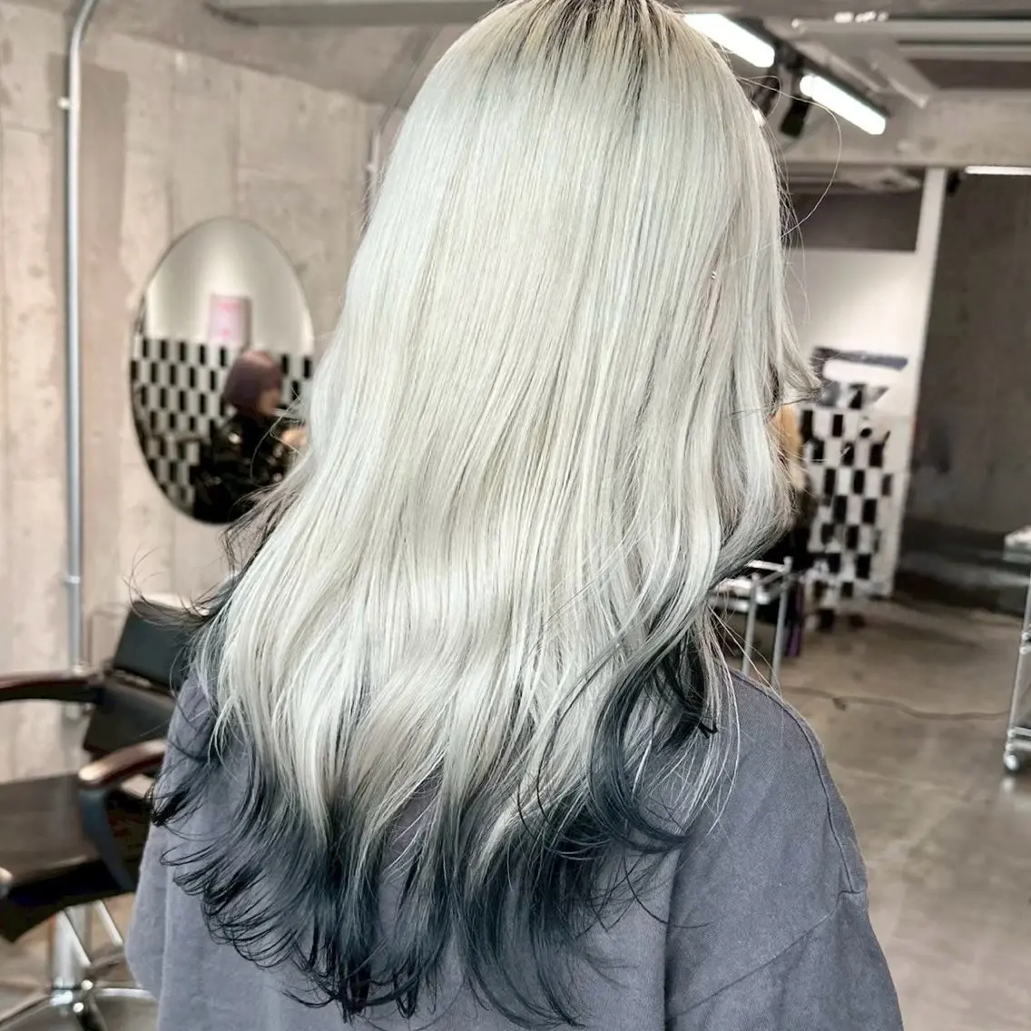 ロング カラー ヘアアレンジ ブリーチ ヘアカラー トリートメント ✨ブリーチカラー× 艶髪SUZU🛼🫧のヘアスタイル