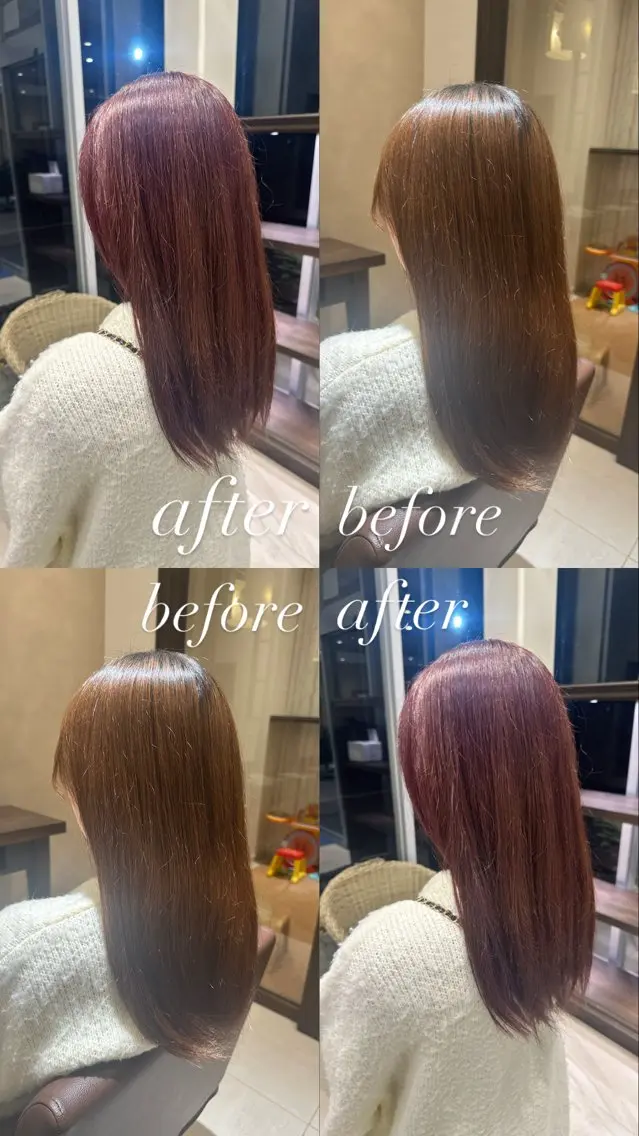 カラー 山本 麟太郎のヘアスタイル