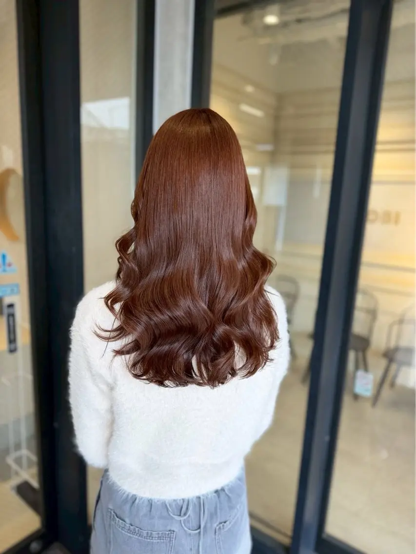 カラー ヘアカラー トリートメント 💙透明感艶カラー/ ゆうな💙のヘアスタイル
