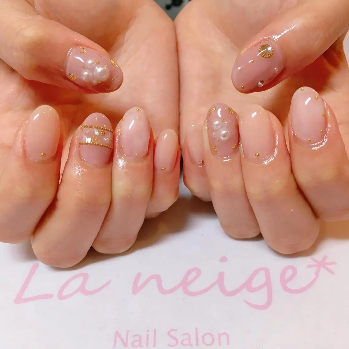 ネイル La neige* yuki 🐩🌙のネイルデザイン