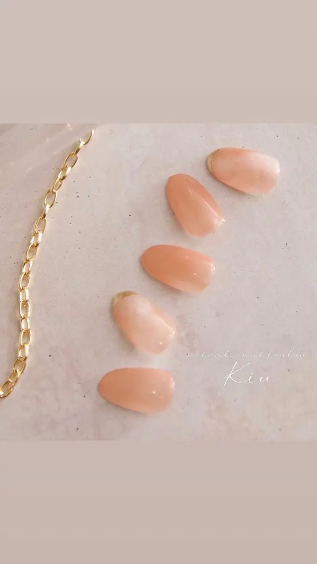 ネイル ジェルネイル ミラーネイル ニュアンスネイル オフィスネイル ショートネイル ハンドネイル kiu nailsalonのネイルデザイン
