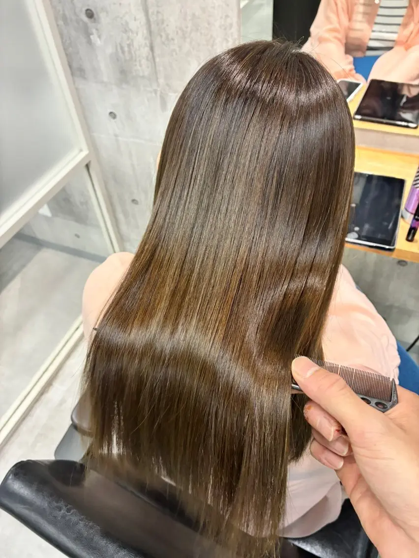 ロング newi ナカノのヘアスタイル