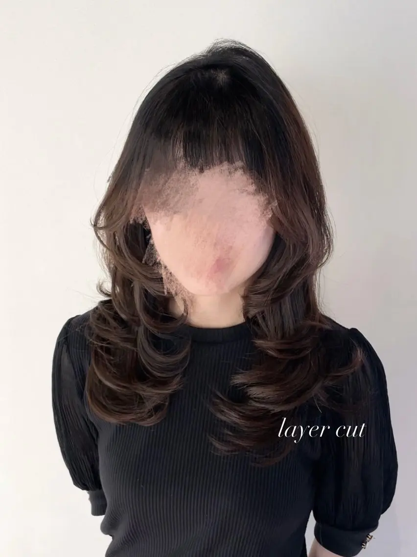セミロング カット シュリ /岐阜のヘアスタイル