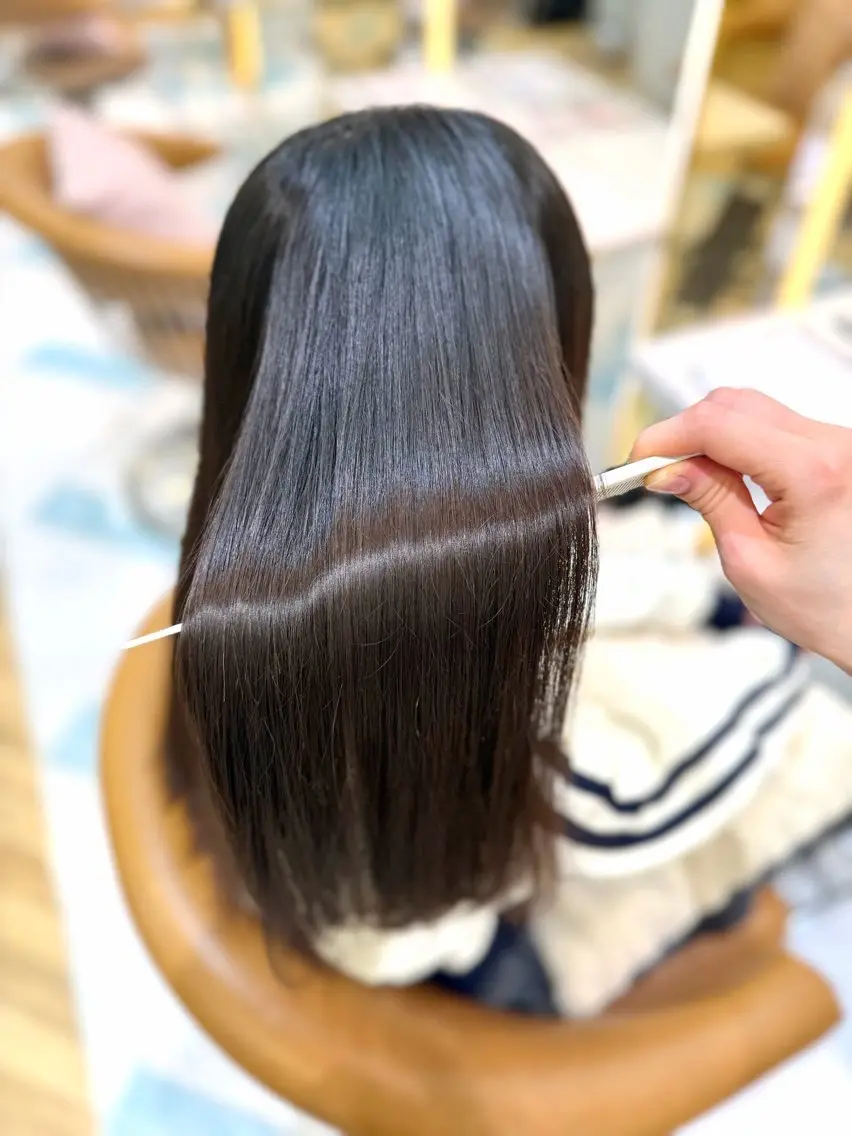 縮毛矯正 トリートメント 羽田野 光希のヘアスタイル