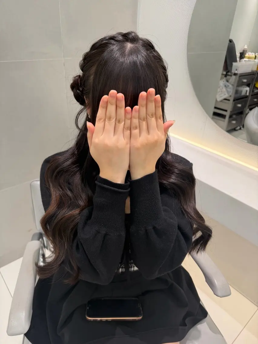 ヘアアレンジ 結婚式・ブライダル ヘアセット ヘアセット🎀耳つぼ 👂💎MONAMIのヘアスタイル