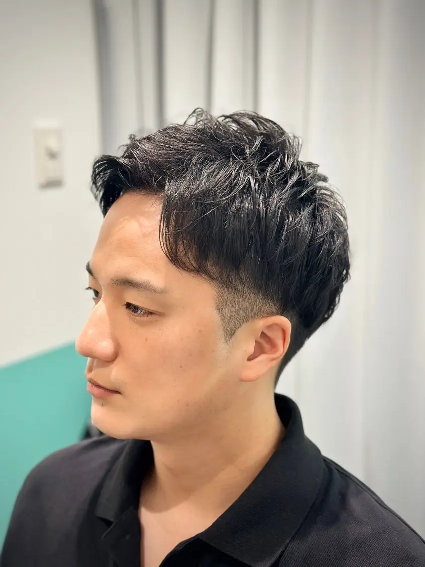 ショート メンズ 【23時まで営業！】 知念　新菜のヘアスタイル