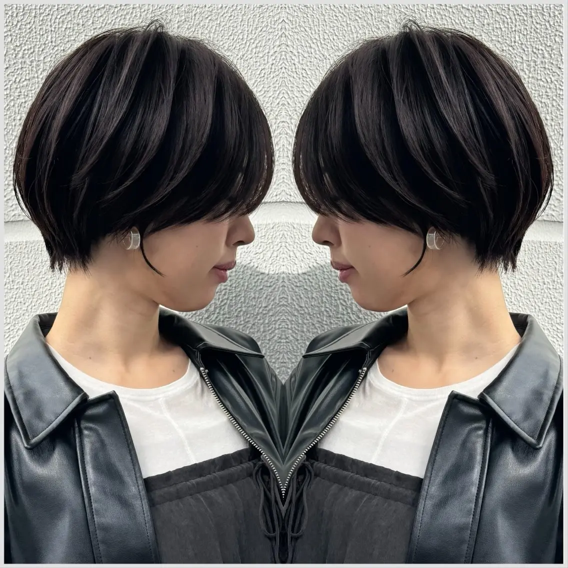 似合わせ小顔カット【ショートカット/北千住ショートカット/丸みショート/似合わせショート】の写真