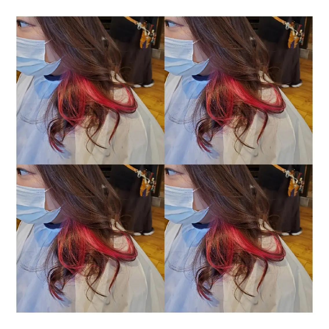 カラー イヤリングカラー ヘアカラー トリートメント Lag.銀座 🌺アヤカのヘアスタイル