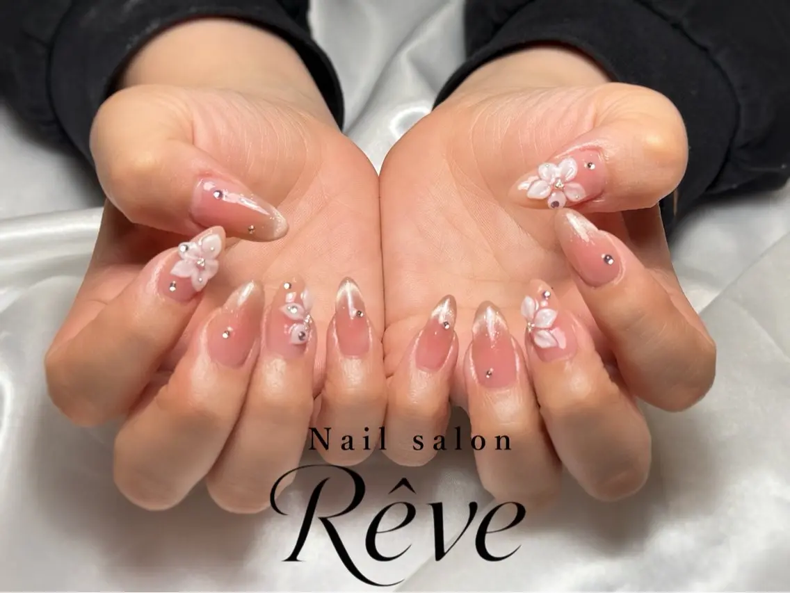 ネイル ハンドネイル Nail salon Rêveのネイルデザイン
