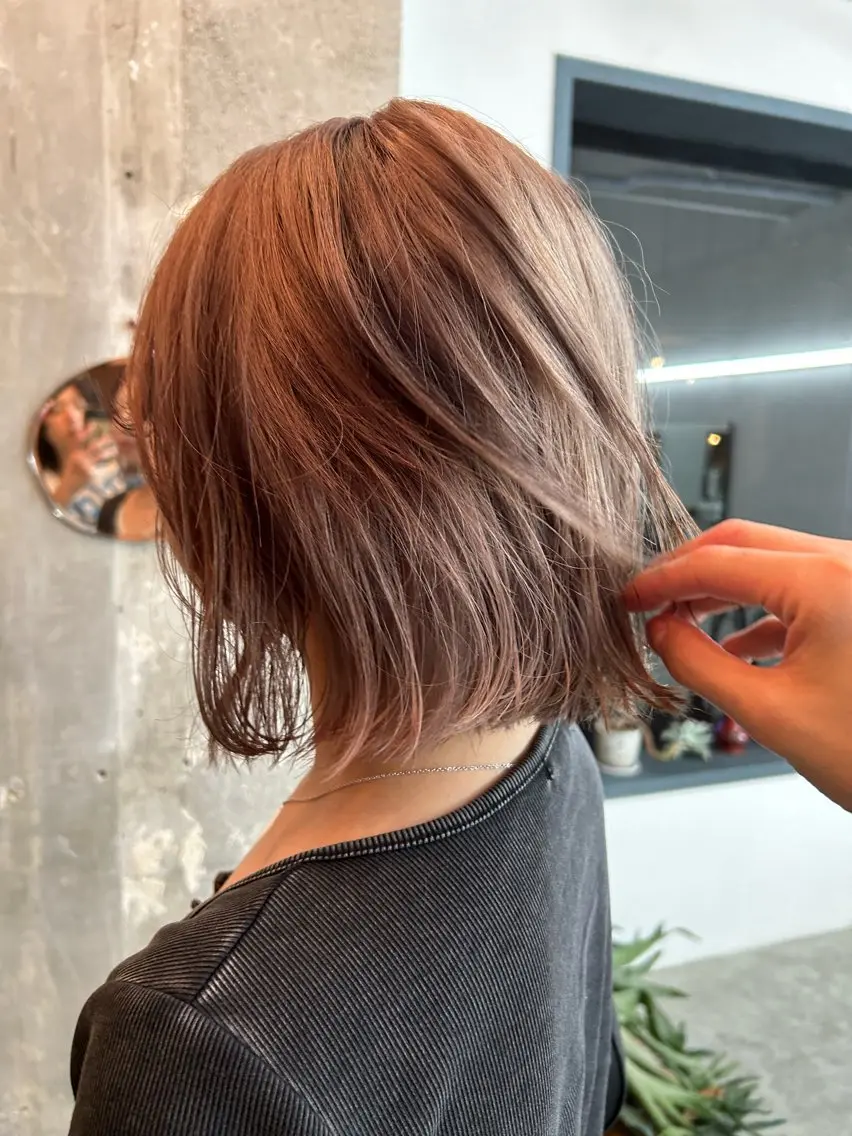 【ローライト】ブリーチ込みの写真
