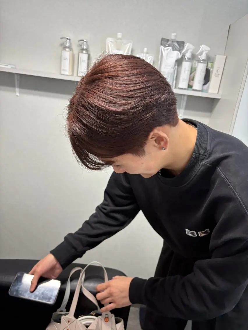 メンズ カット 𝐘𝐮𝐢 ⠀のヘアスタイル