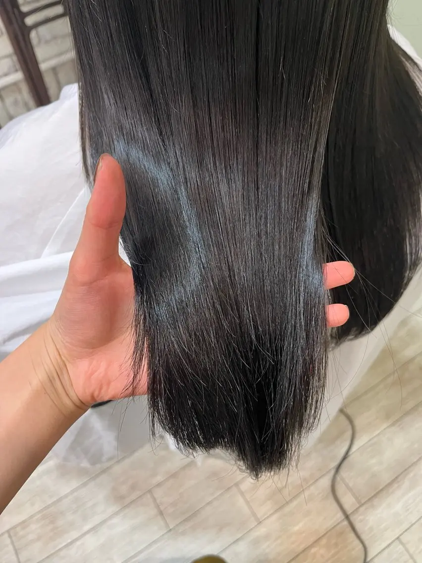 ミディアム カラー 透明感カラー グレージュ Lita./ 大賀ひかり🧁🫧のヘアスタイル
