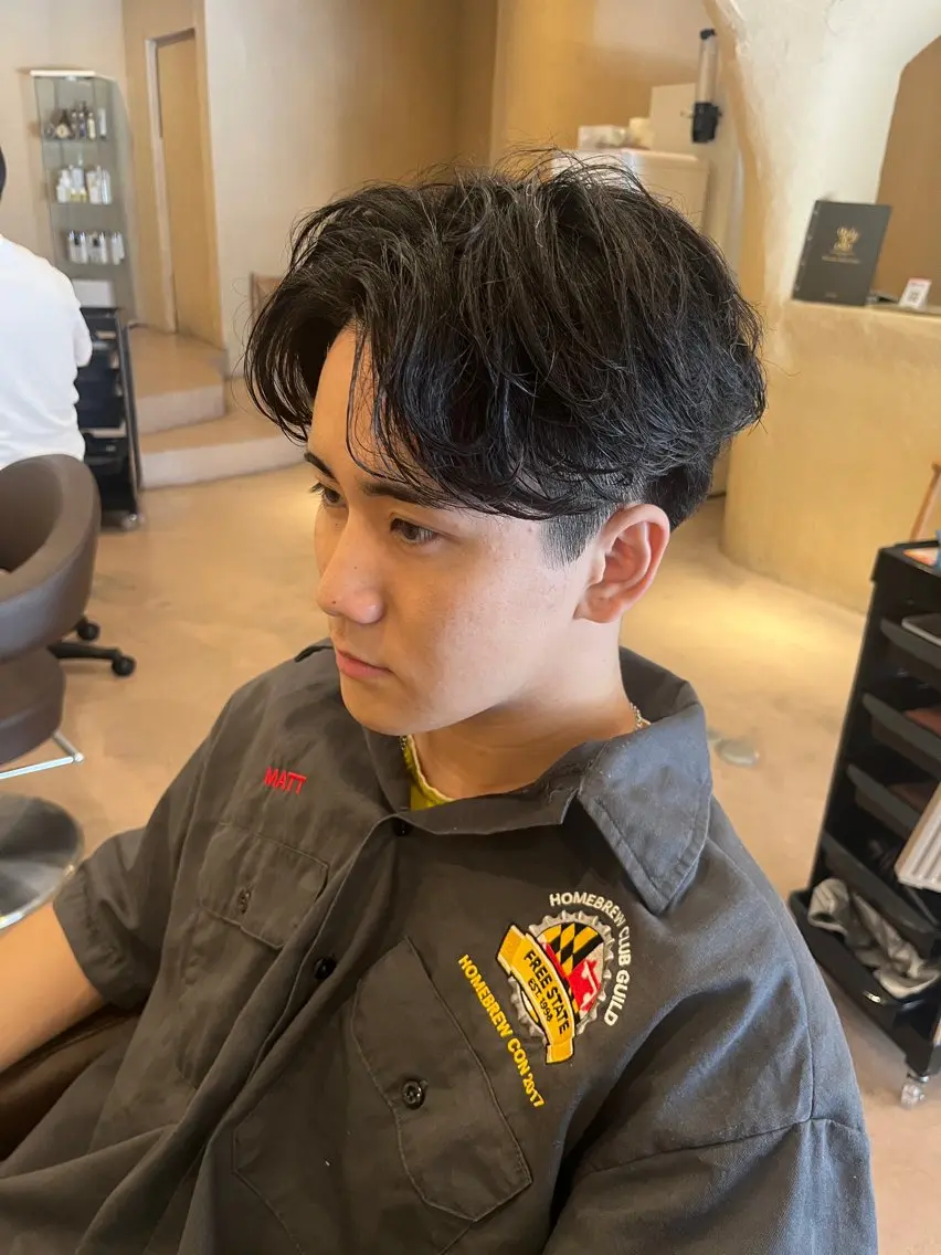 『メンズ限定❤️🔥』メンズカット(シャンプー/スタイリング込)の写真