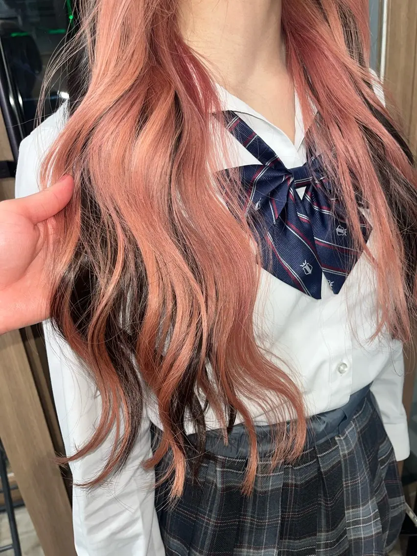 ロング カット ヘアカラー libero/柏 HARUNA🎀のヘアスタイル