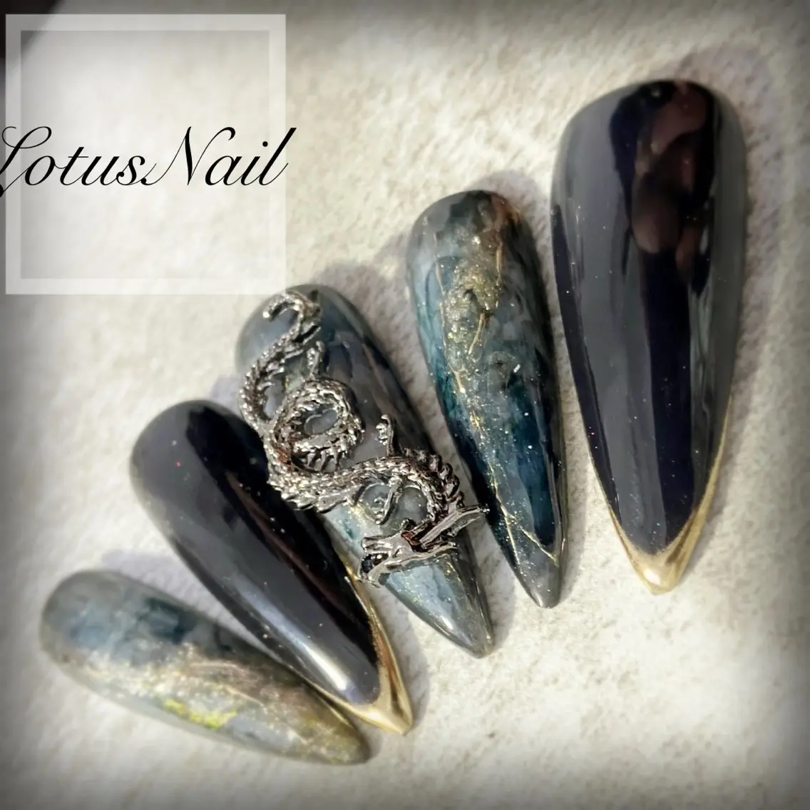 ネイル ハンドネイル Lotus Nailのネイルデザイン