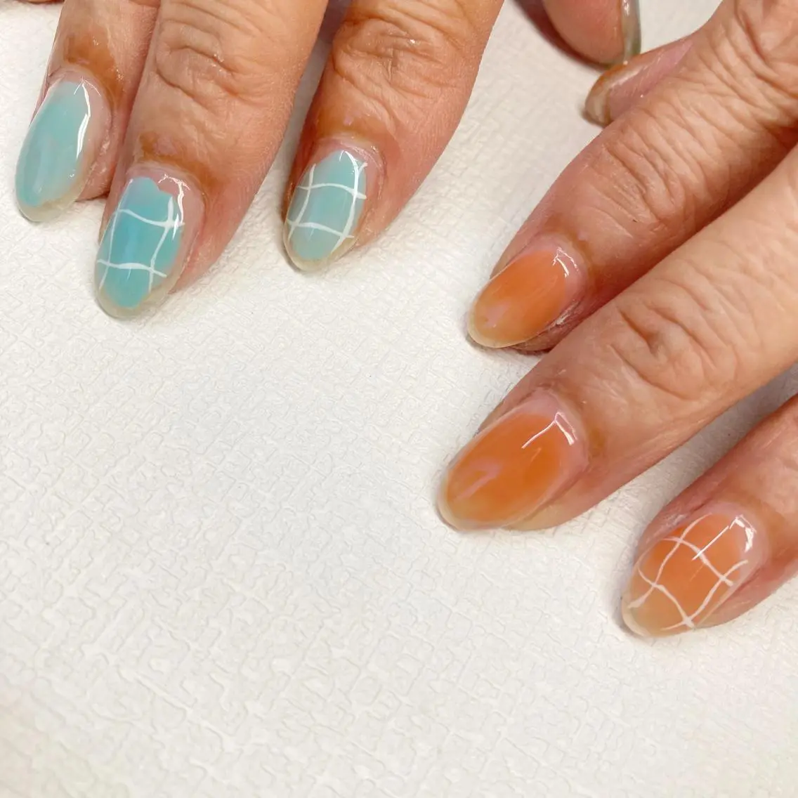 ネイル ニュアンスネイル Colorer 사키のネイルデザイン