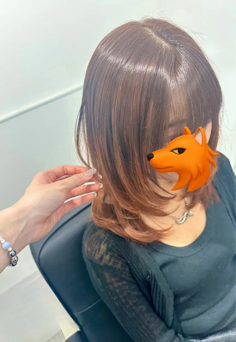 ミディアム レイヤーカット カット トリートメント 💜髪質改善推し💜 Sein.せりのヘアスタイル
