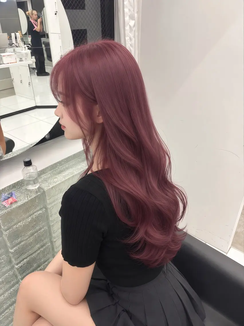 ロング Maya/ ハイトーンカラー🦋のヘアスタイル