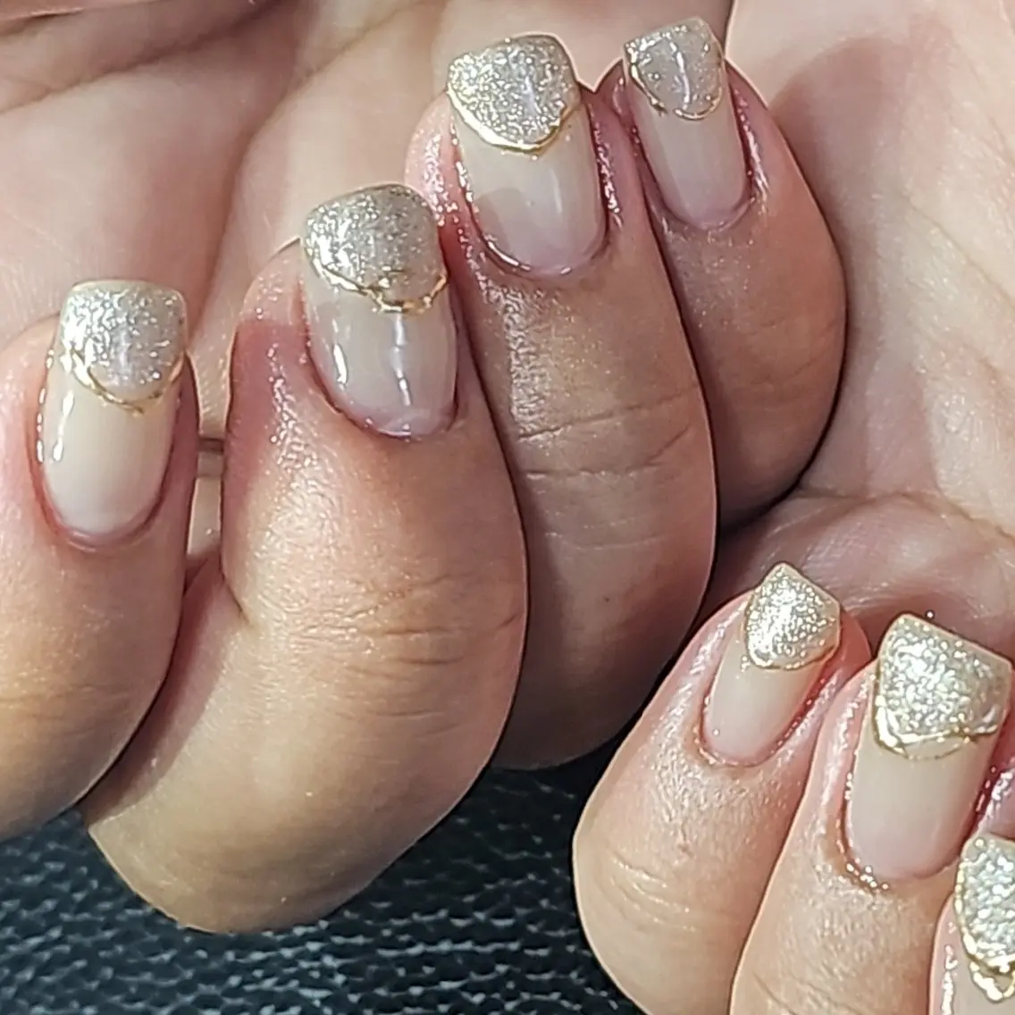 ネイル マグネットネイル ニュアンスネイル salon de  Princessのネイルデザイン