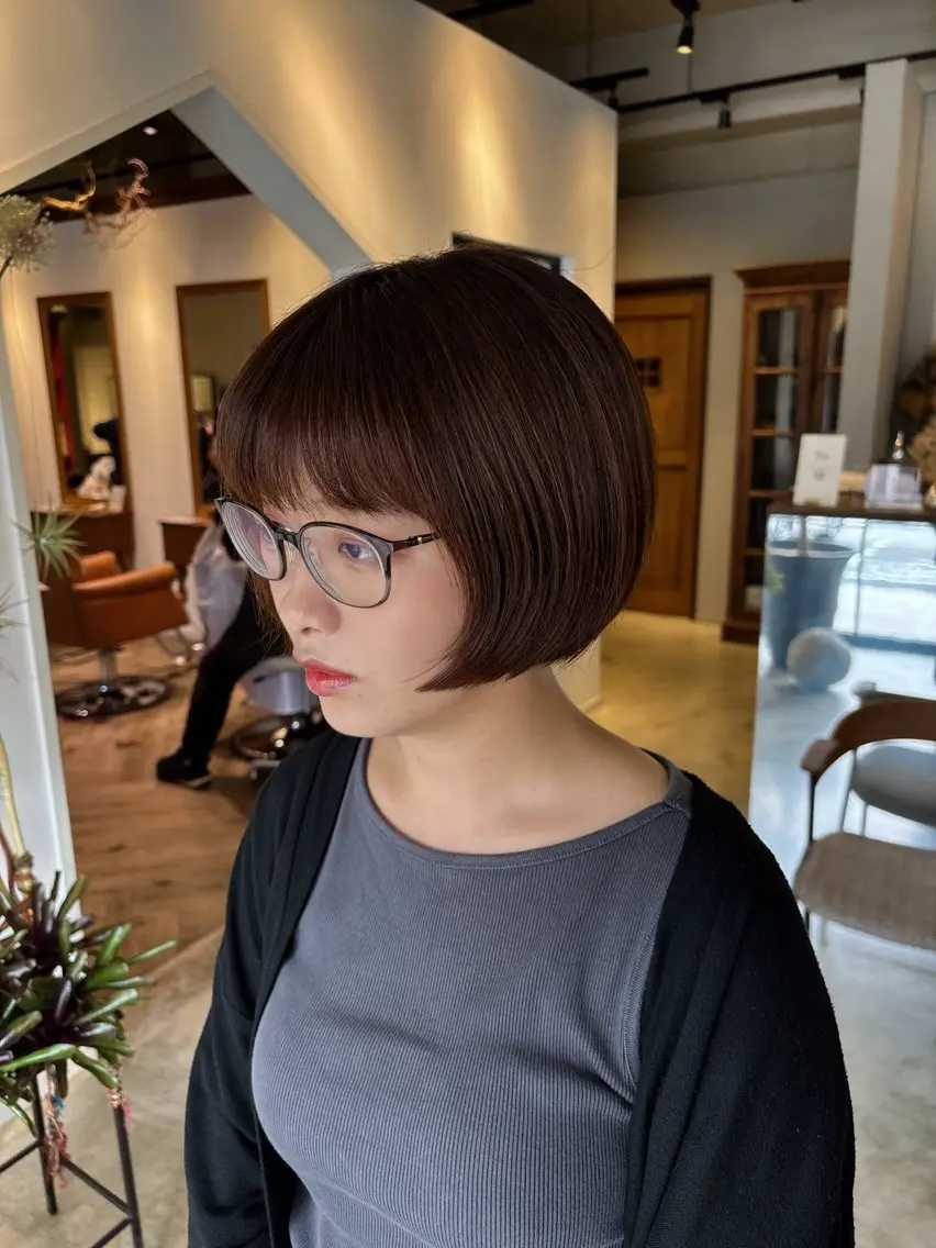 ミディアム 村松 美月のヘアスタイル