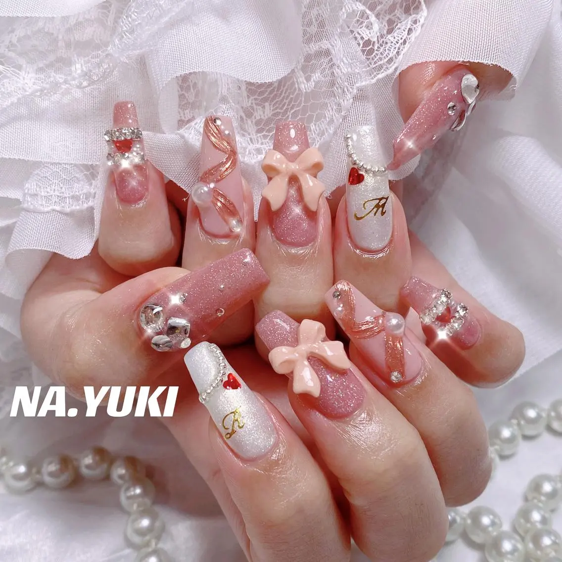 ネイル 🎀 moo～ 🎀のネイルデザイン