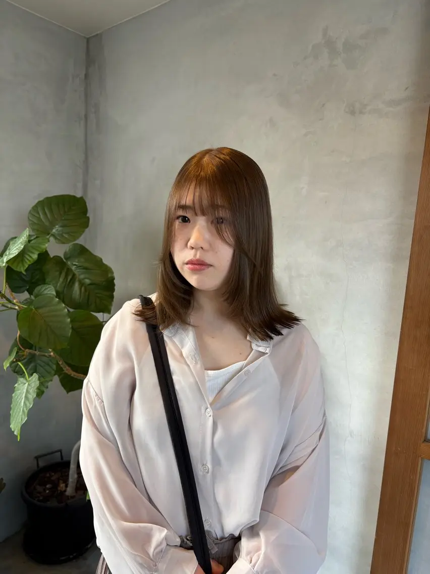 【人気急上昇★ブリーチなし】ダブルカラー＋カット＋髪質改善（ベーシック）¥27,720→¥14,300の写真