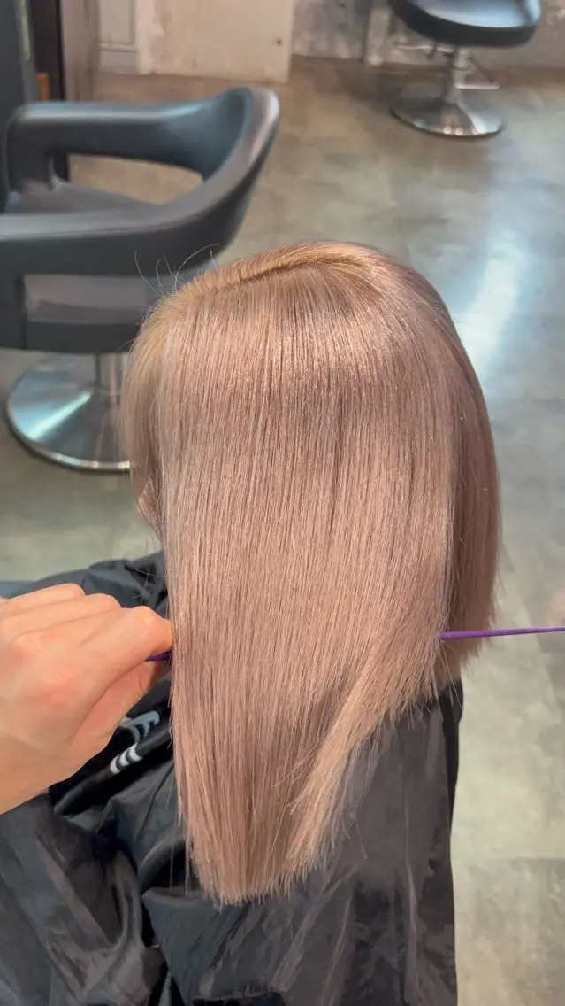 ロング カラー ヘアカラー トリートメント 🌈横浜ハイトーン 美容師🌈のヘアスタイル