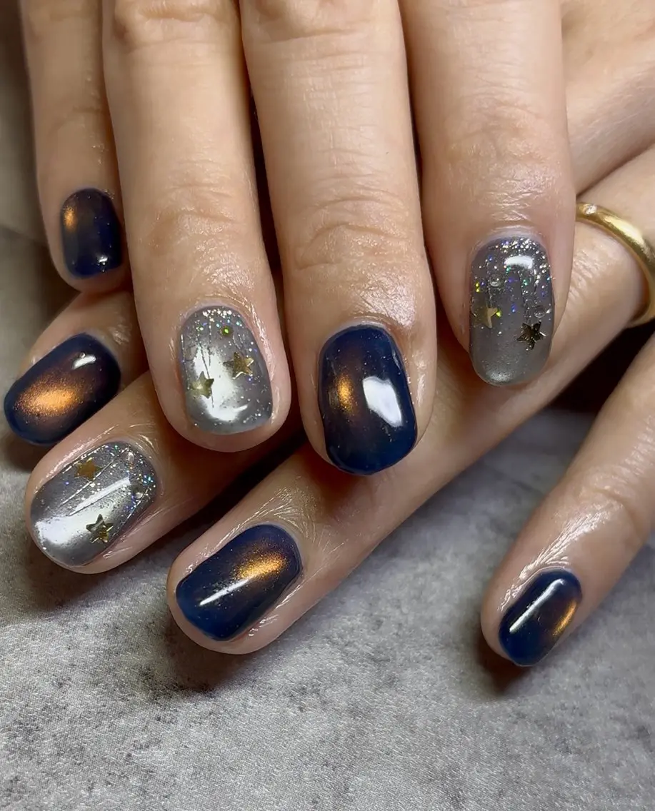 ネイル キラキラネイル モンタナ nailのネイルデザイン