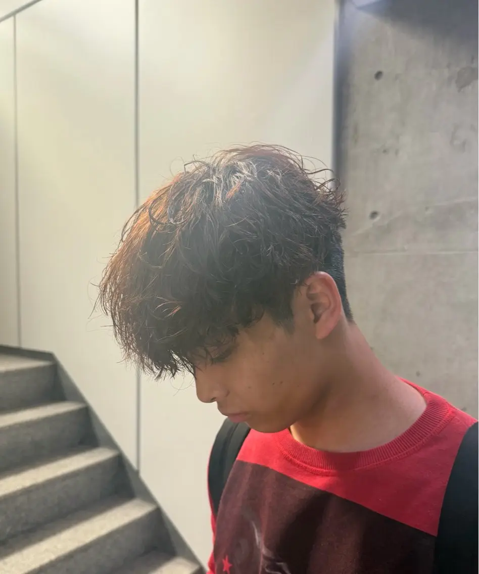 ミディアム ミディアムパーマ カット パーマ 壱昊 ⚡️パーマの玄人⚡️のヘアスタイル