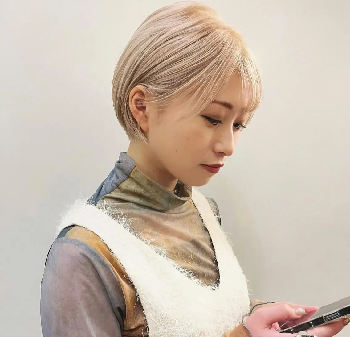ショート ショートヘア 渋谷/原宿/メンズ/ コヤマトモヤのヘアスタイル