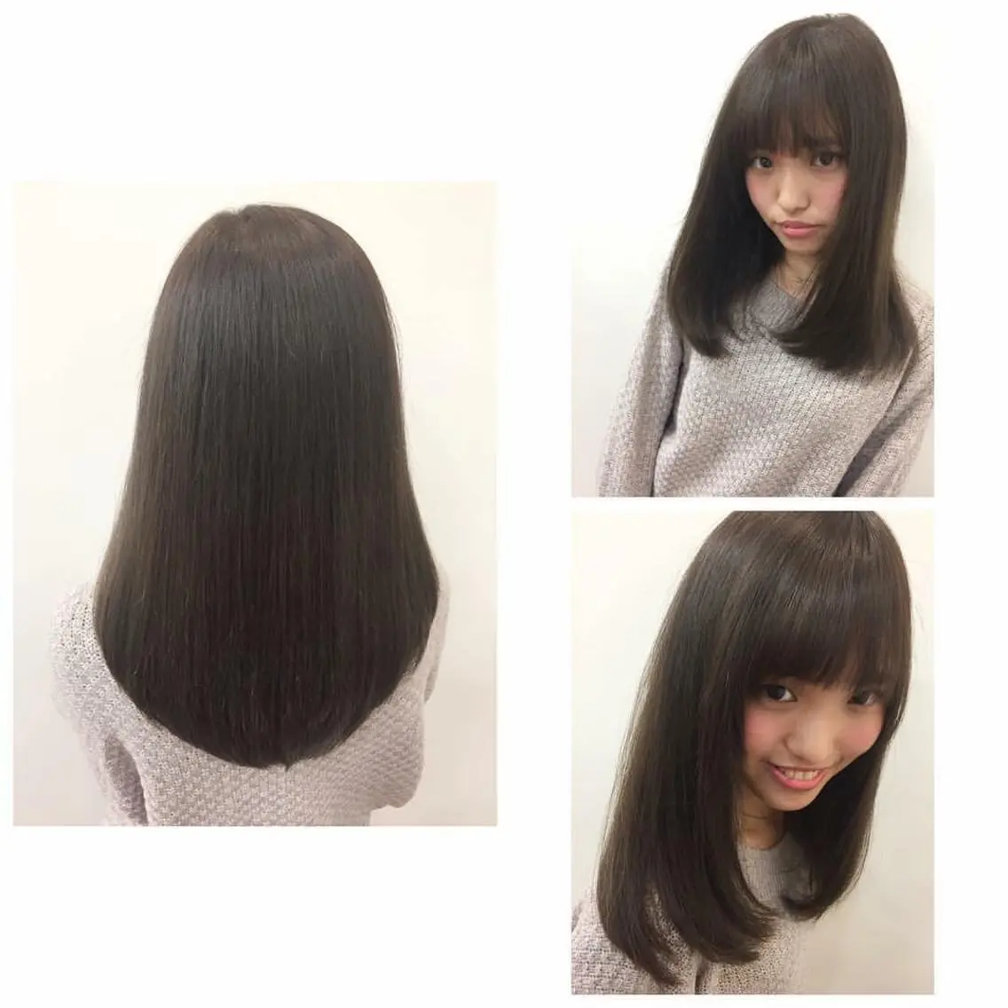 ミディアム セミロング ロング 松永 雄樹のヘアスタイル